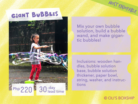 Giant Bubbles