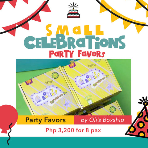 Party Favors for Small Celebrations (min 8 only)